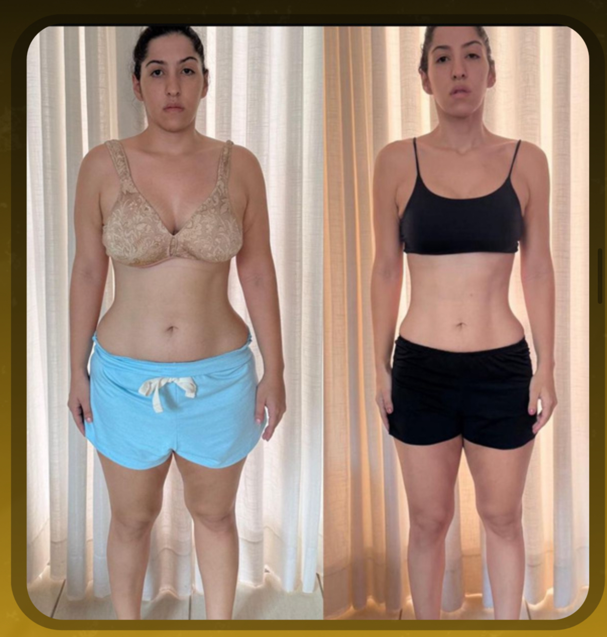 Resultado de aluno — antes e depois