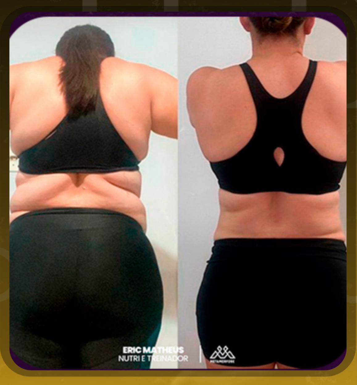 Resultado de aluno — antes e depois